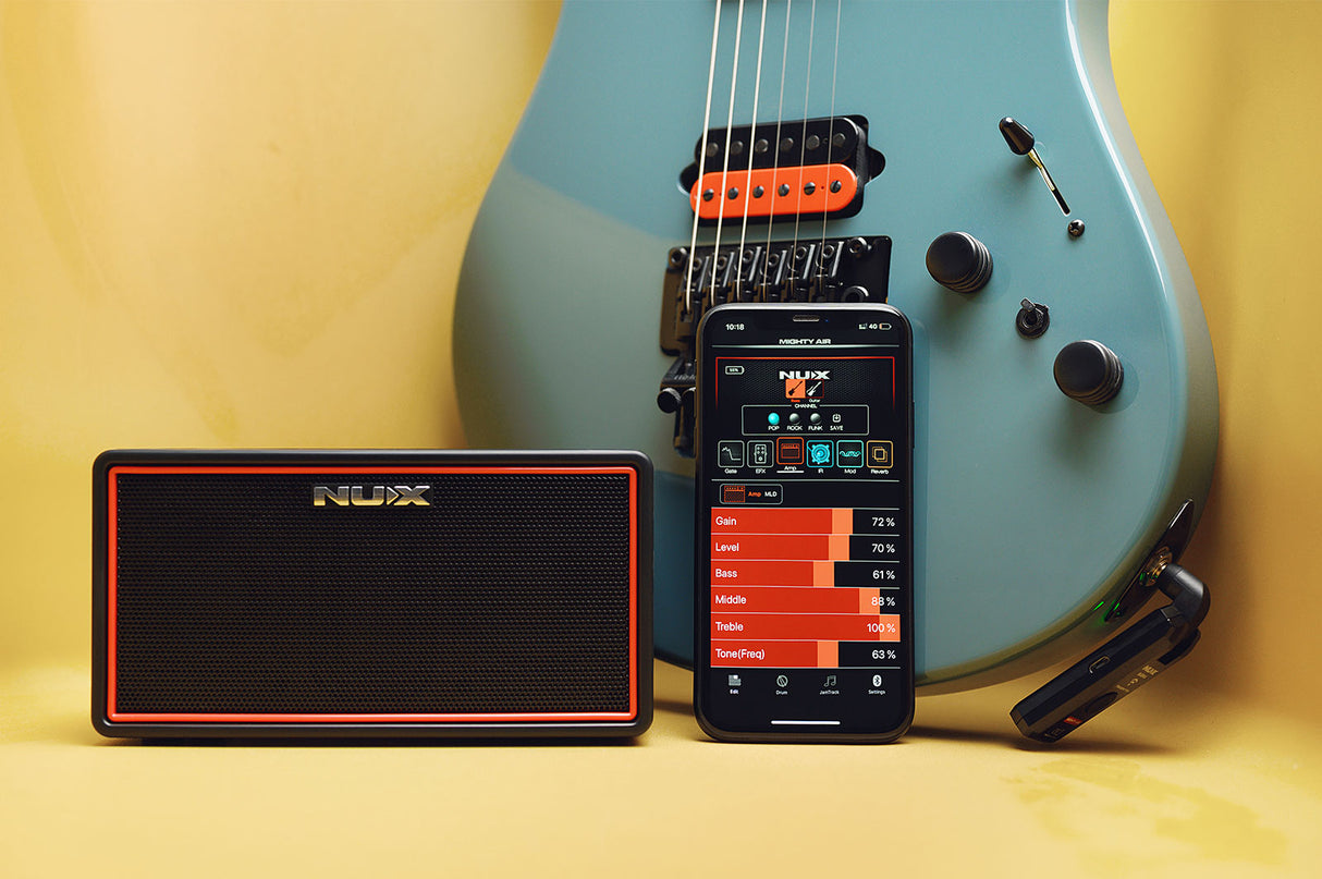 NUX Mighty Air Wireless Modelling Guitar and Bass Amplifier