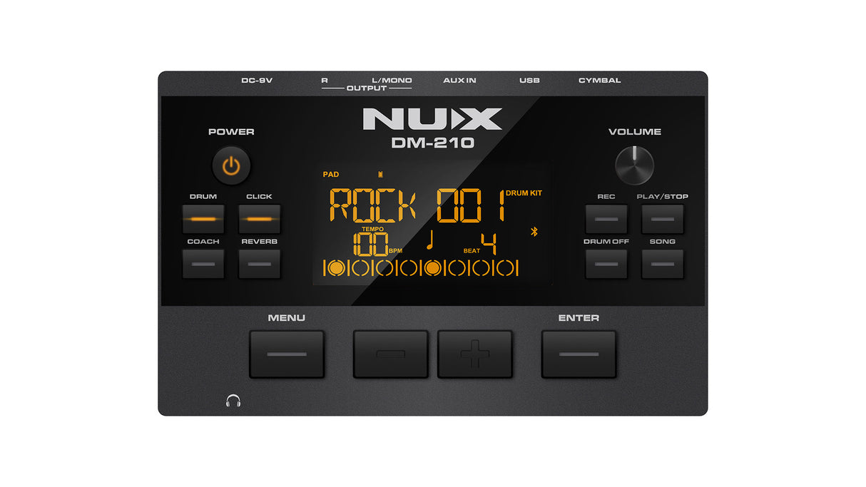 NUX DM-210 All Mesh Head Electronic Drum Kit