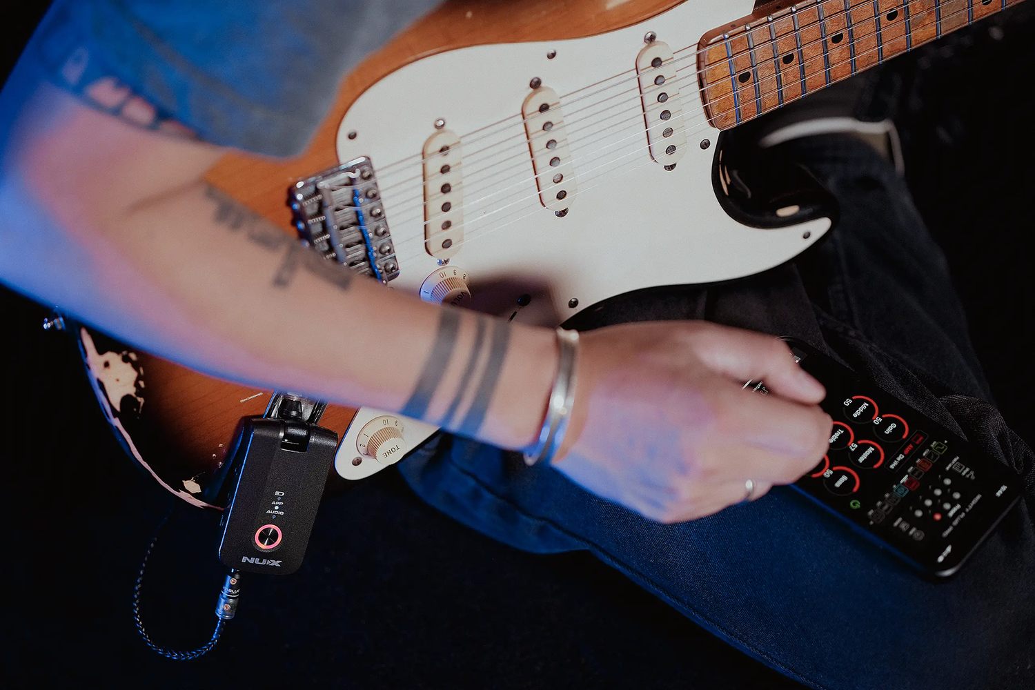 NUX Mighty Plug Pro Headphone Guitar and Bass Amplifier