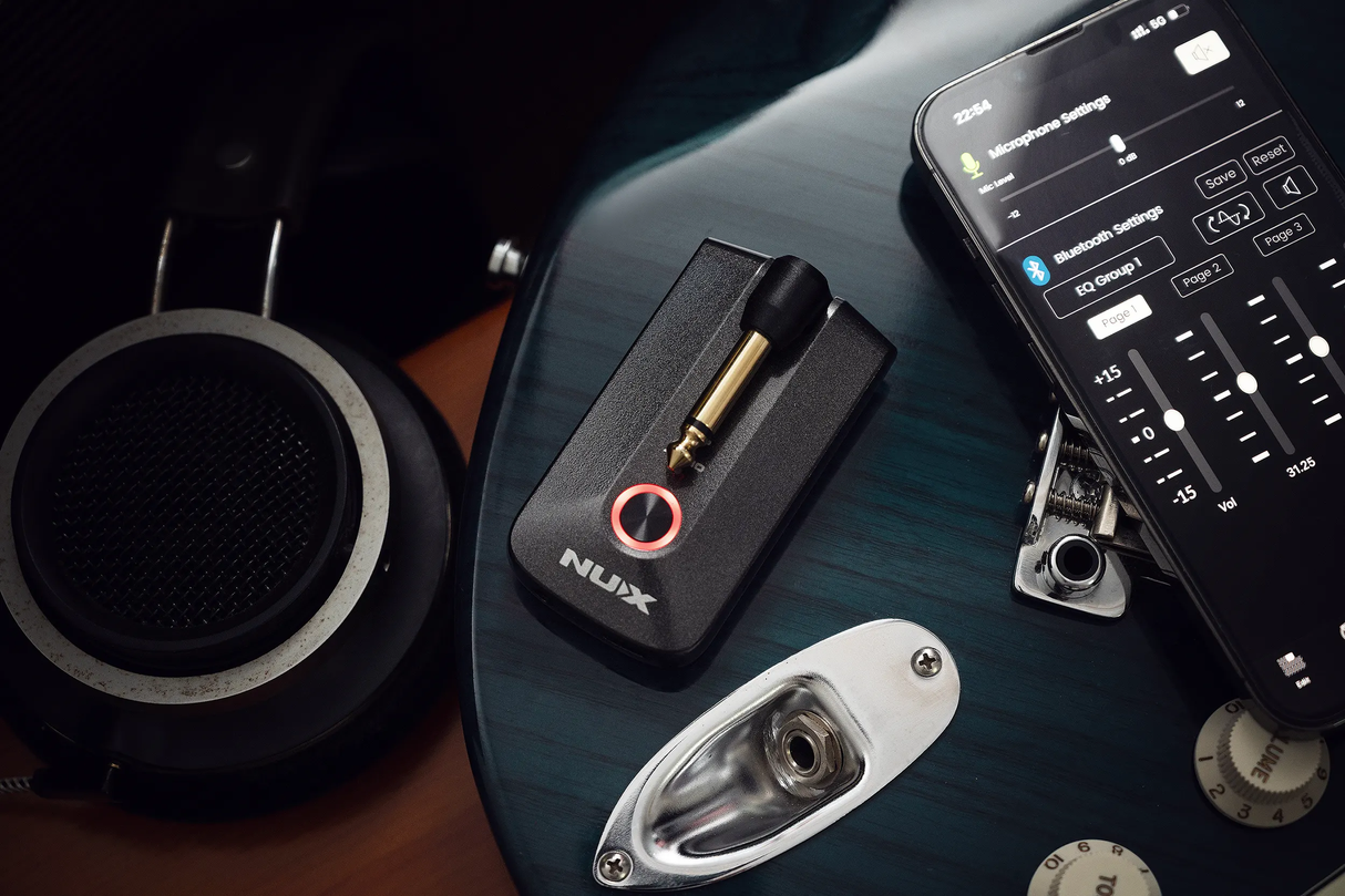 NUX Mighty Plug Pro Headphone Guitar and Bass Amplifier