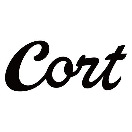 Cort brand on white background in black