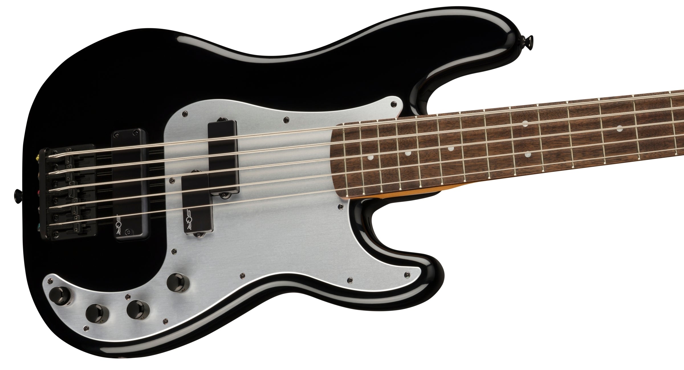 Corpo Basso Fender Squier PJ - Nero, Pioppo - Piccola Crepa Nella Vernice - Occasione!