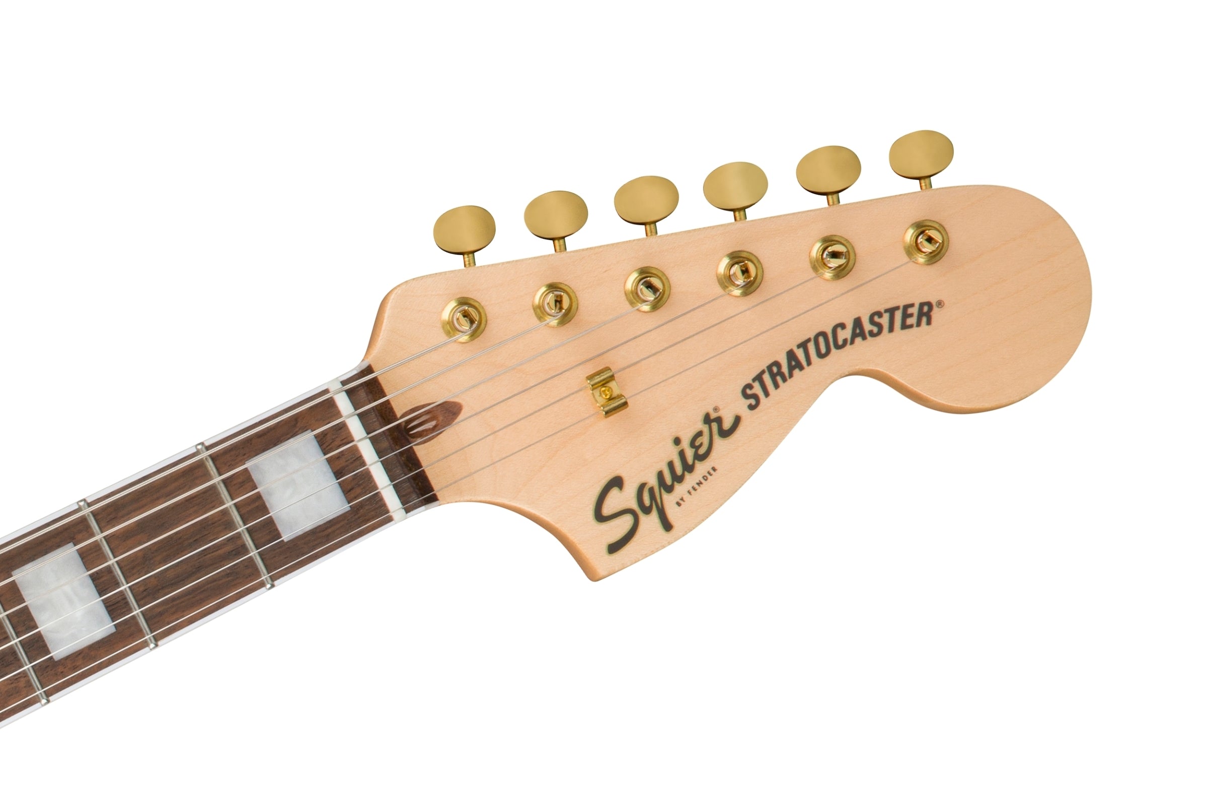 SQUIER by Fender 40th Anniversary Stratocaster® Gold Edition SQUIER by Fender 40th Anniversary Stratocaster® Gold Edition