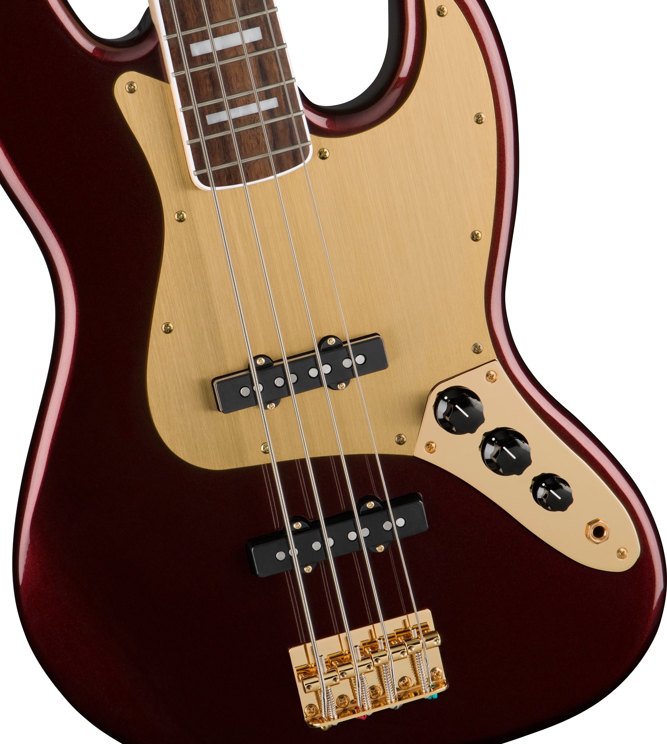 SQUIER by Fender 40th Anniversary Jazz Bass® Gold Edition Guitar