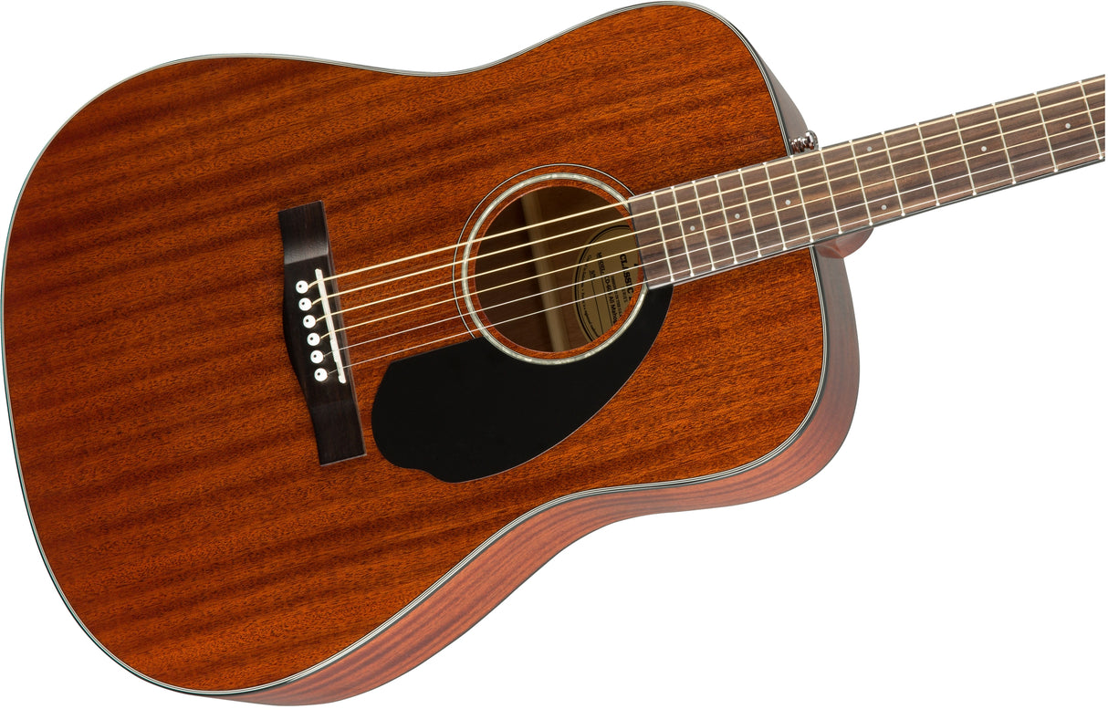 FENDER CD-60S Dreadnought, All-Mahogany Acoustic Guitar