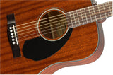 FENDER CD-60S Dreadnought, All-Mahogany Acoustic Guitar