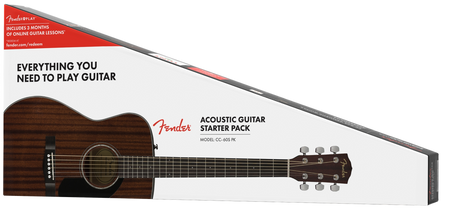 FENDER CC-60s Concert V2 Acoustic Guitar Pack