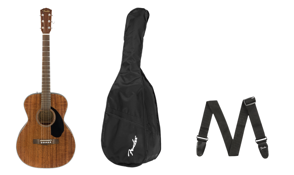 FENDER CC 60s Concert V2 Acoustic Guitar Pack Goldies Music Company