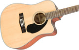 FENDER CD-60SCE Dreadnought 12-String Acoustic Guitar