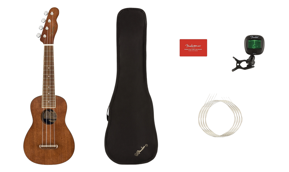 FENDER Seaside Soprano Ukulele Pack