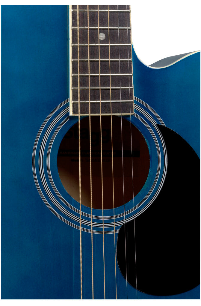 STAGG Grand Auditorium Acoustic-Electric Guitar