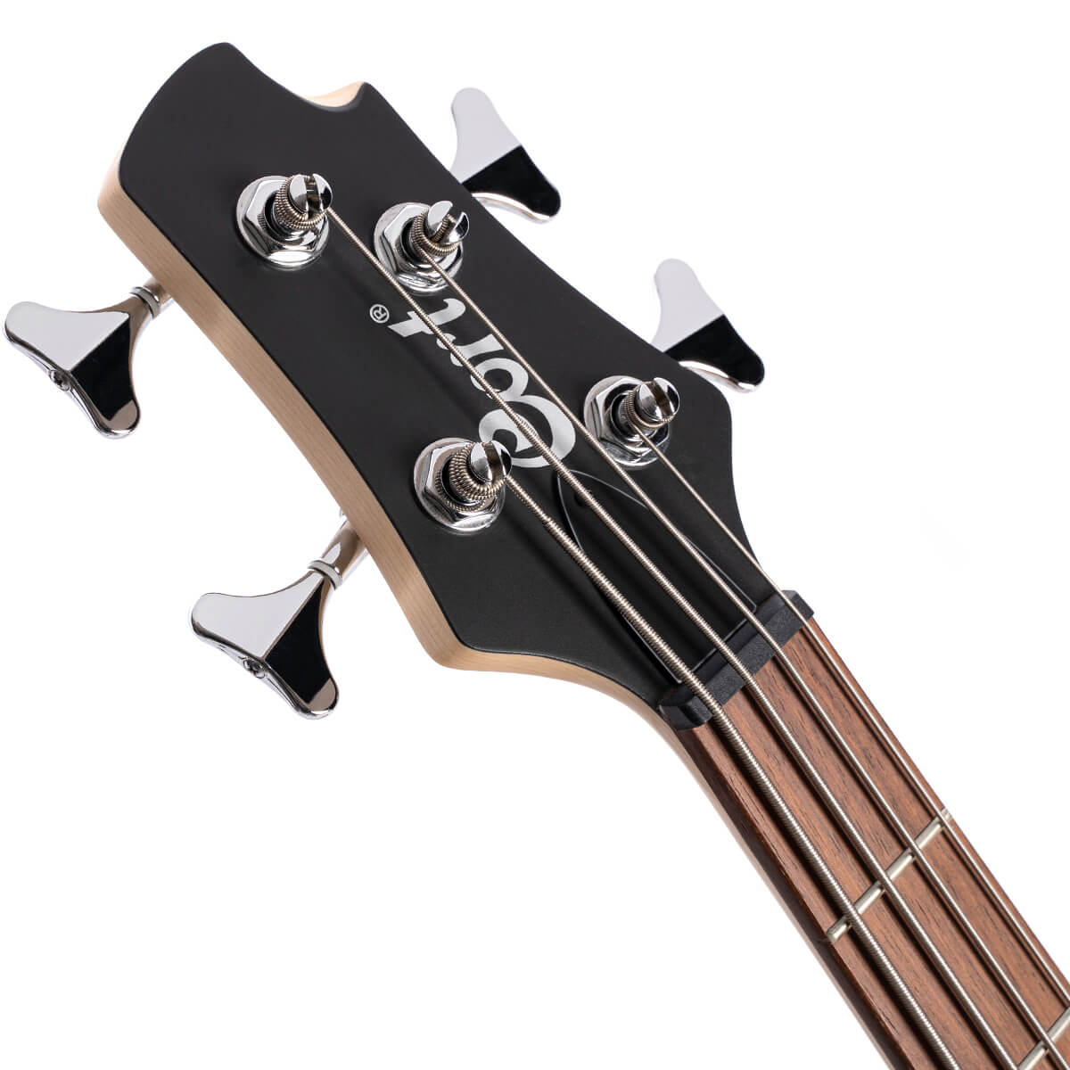 CORT Action Bass Plus 4 String Bass Guitar with Bag - Black