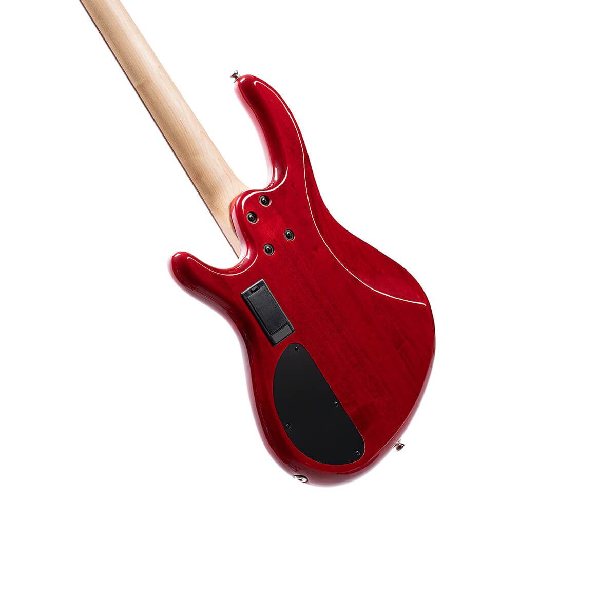 CORT Action Bass Plus 4 String Bass Guitar with Bag - Trans Red