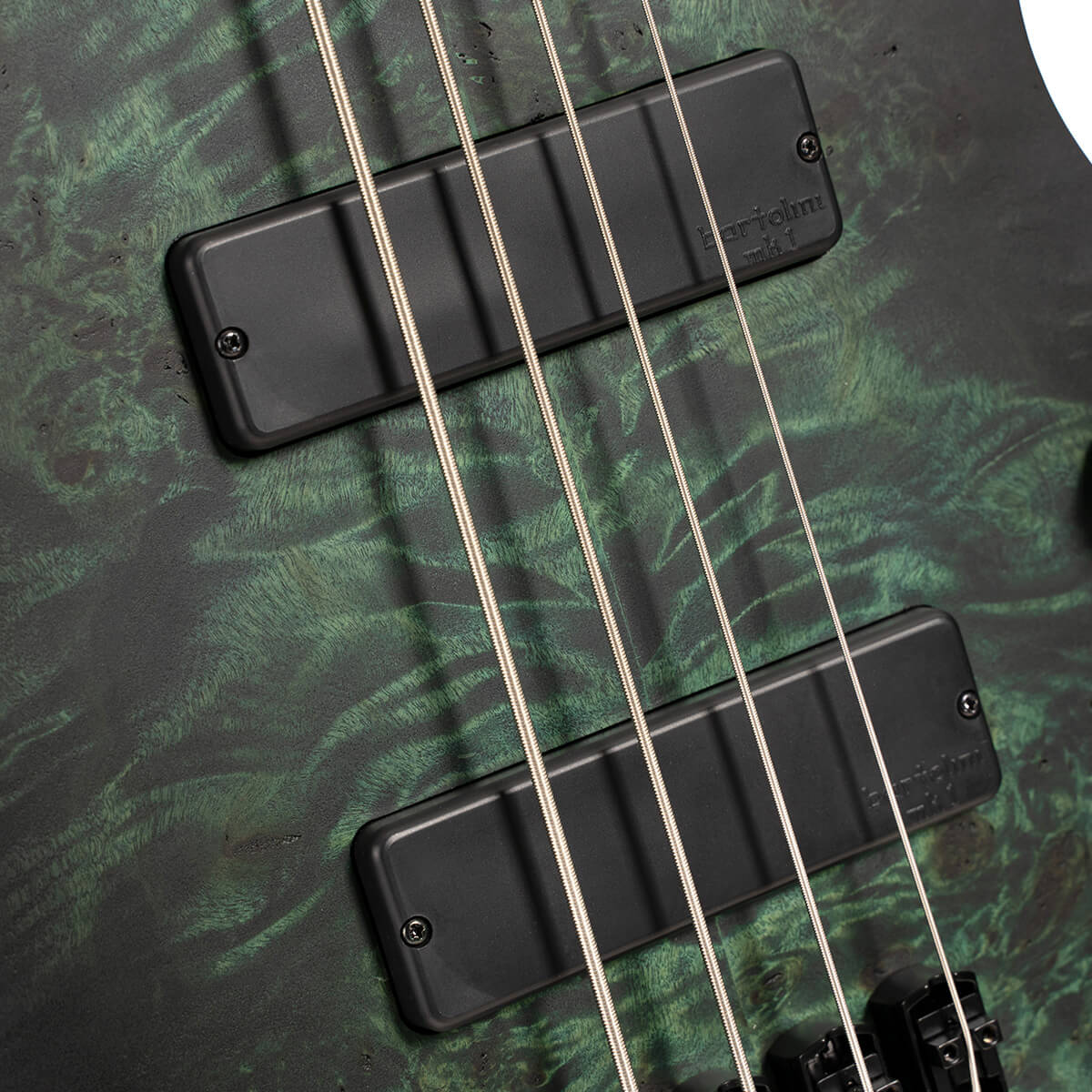 CORT Artisan Space 4 Bass Guitar with Bag - Star Dust Green