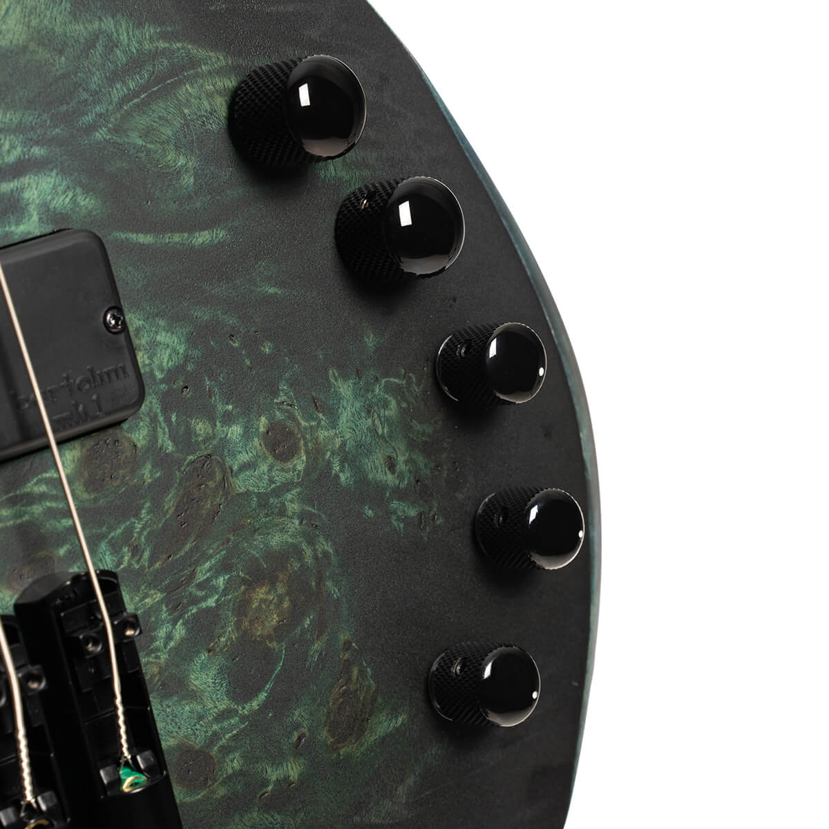 CORT Artisan Space 4 Bass Guitar with Bag - Star Dust Green
