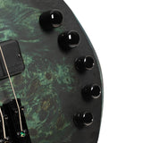 CORT Artisan Space 4 Bass Guitar with Bag - Star Dust Green
