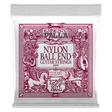 ERNIE BALL Ernesto Palla Black & Gold Ball-End Nylon Classical Guitar Strings front view of packaging