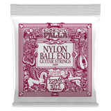 ERNIE BALL Ernesto Palla Black & Gold Ball-End Nylon Classical Guitar Strings front view of packaging