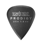 ERNIE BALL 1.5mm Prodigy Guitar Picks - Standard Black - 6 Pack