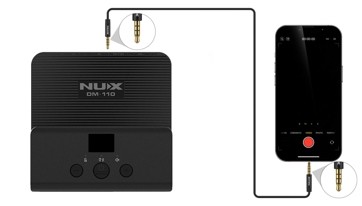 NUX DM-110 All Mesh Head Electronic Drum Kit