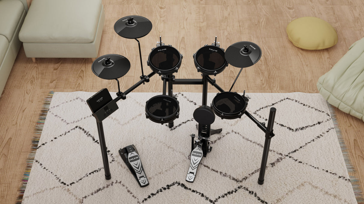 NUX DM-110 All Mesh Head Electronic Drum Kit
