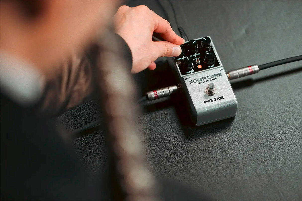 NUX Komp Core Deluxe MKlI - Transparent Compressor Guitar Pedal