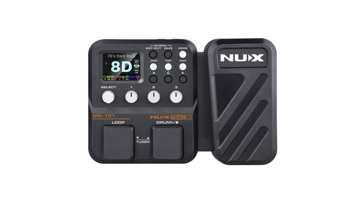 NUX MG-101 Modeling Guitar Processor and Effect Pedal