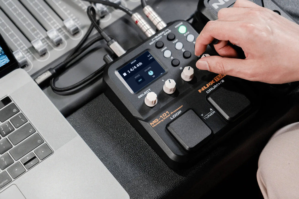 NUX MG-101 Modeling Guitar Processor and Effect Pedal