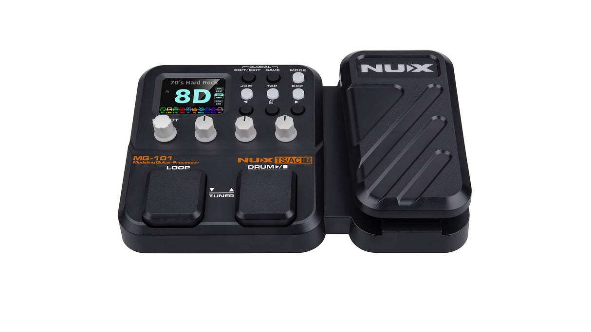 NUX MG-101 Modeling Guitar Processor and Effect Pedal