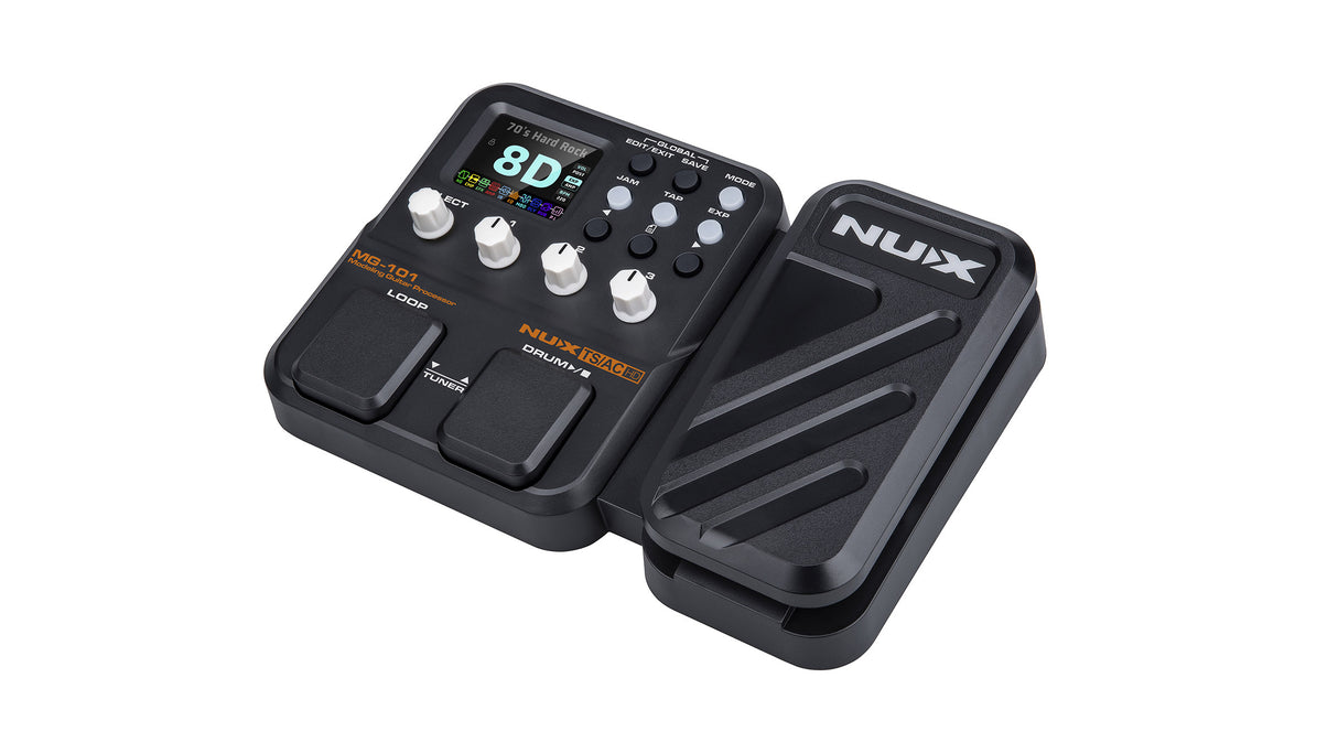 NUX MG-101 Modeling Guitar Processor and Effect Pedal