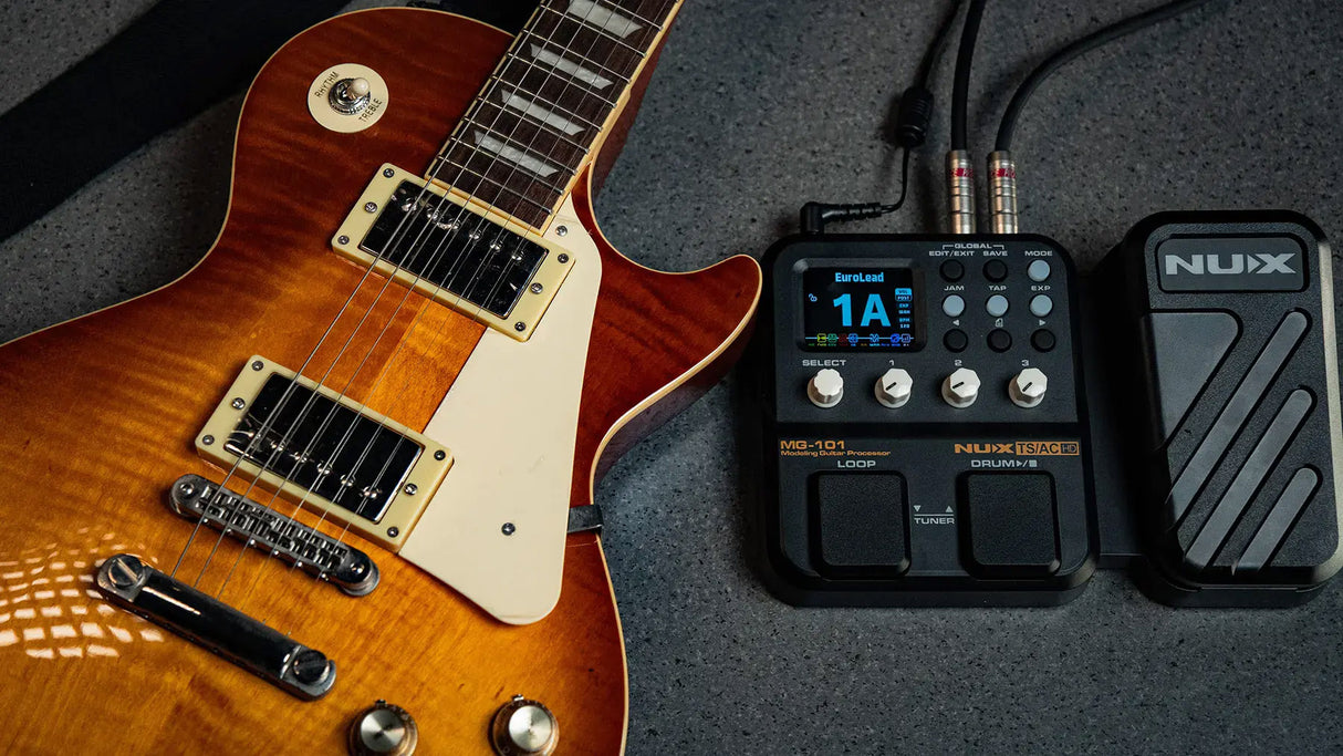 NUX MG-101 Modeling Guitar Processor and Effect Pedal