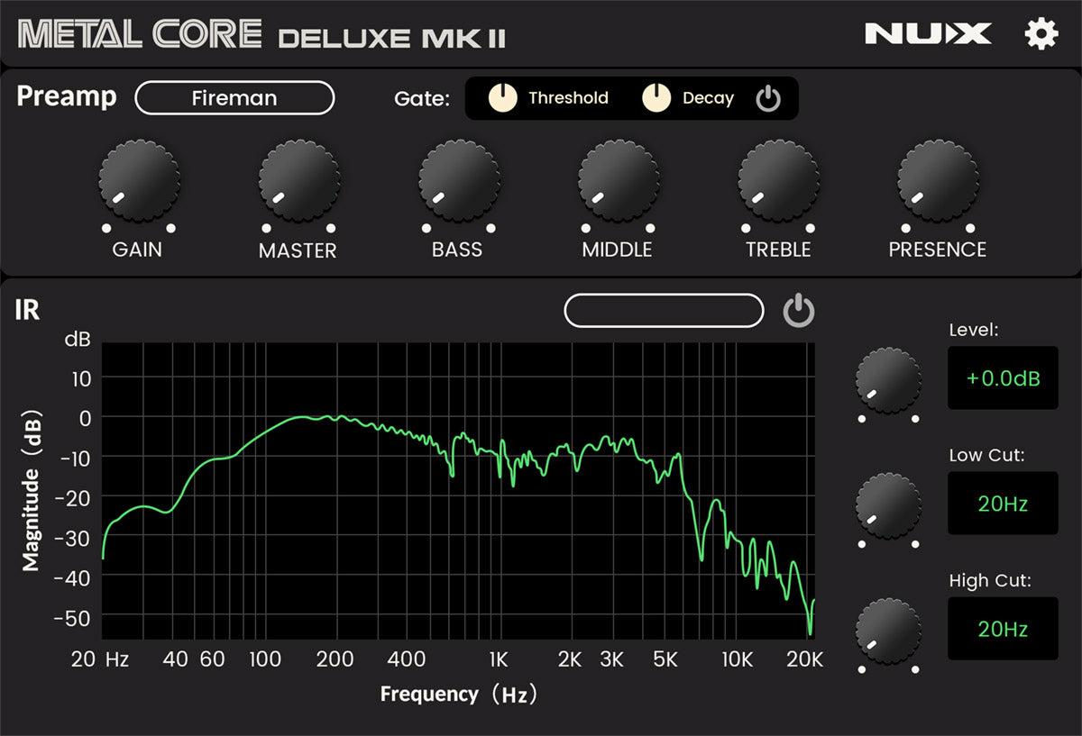NUX Metal Core Deluxe MKII Preamp Guitar Pedal