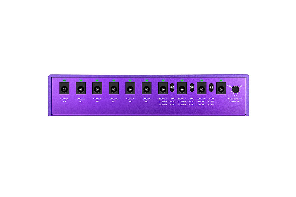 NUX Zeus All-Isolated Power Supply for Guitar Pedals – 10 Output