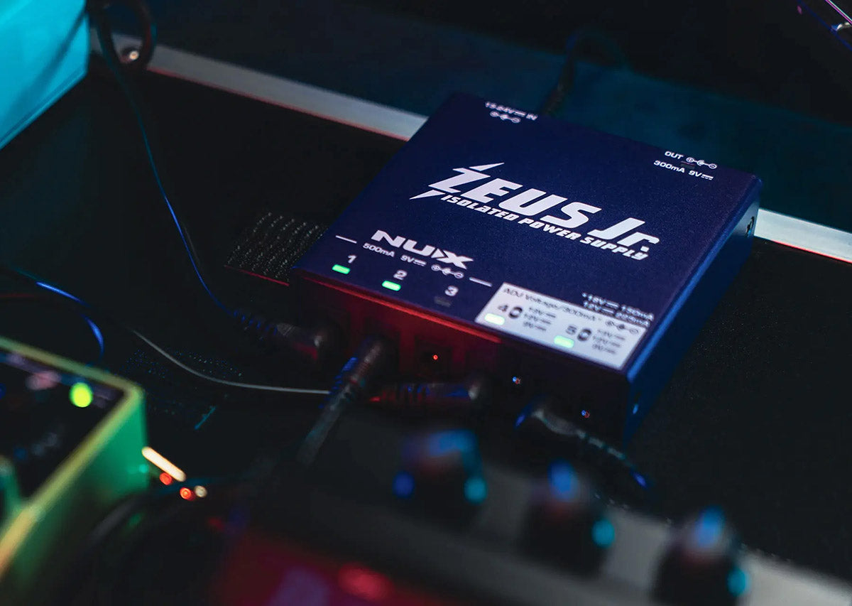 NUX Zeus Jr. All Isolated Power Supply for Guitar Pedals - 6 Output
