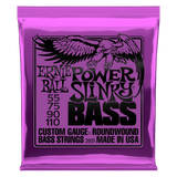 ERNIE BALL Power Slinky Nickel Wound Electric Bass Strings 55-110 Gauge