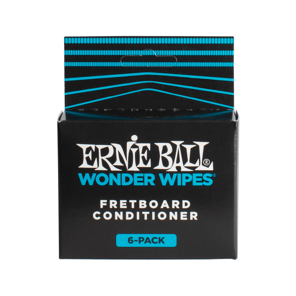 ERNIE BALLWonder Wipes Fretboard Conditioner 6 Pack