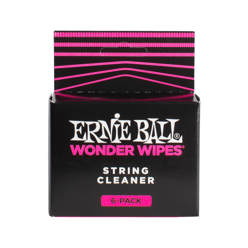 ERNIE BALL Wonder Wipes String Cleaner 6 Pack