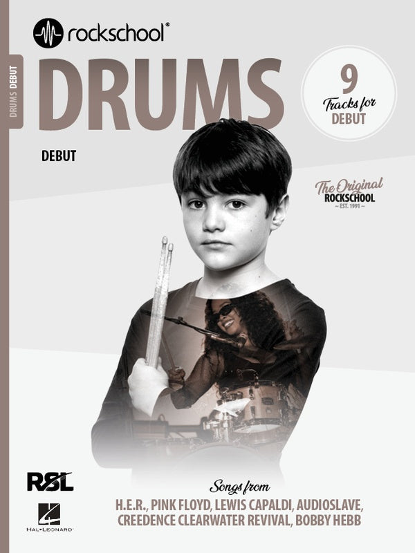 ROCKSCHOOL Drums Debut Grade Book (2024)