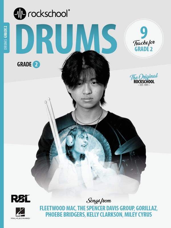 ROCKSCHOOL Drums Grade 2 Book (2024)