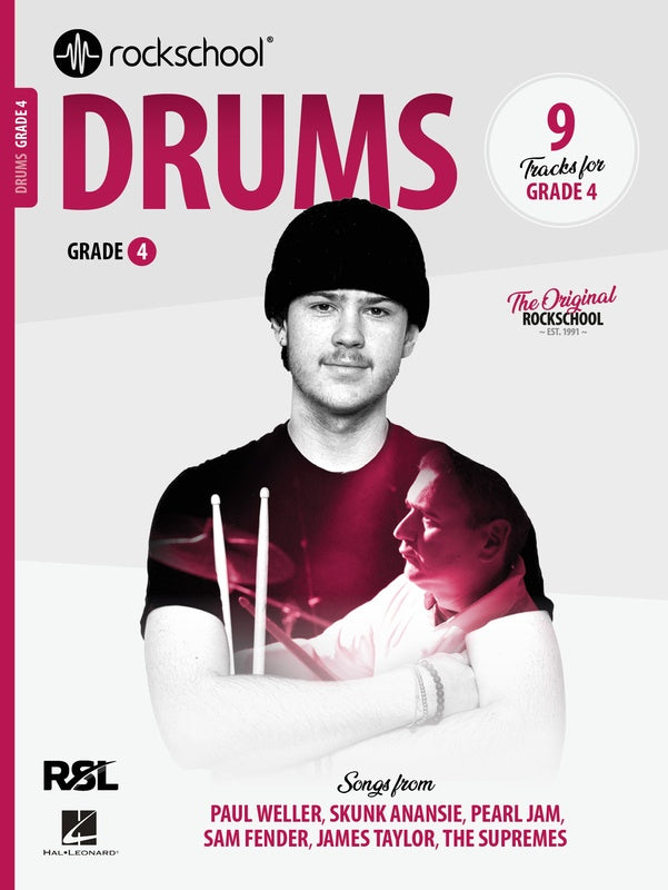 ROCKSCHOOL Drums Grade 4 Book (2024)