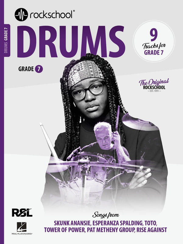 ROCKSCHOOL Drums Grade 7 Book (2024)