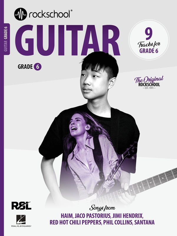 ROCKSCHOOL Guitar Grade 6 Book (2024)