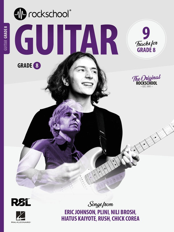 ROCKSCHOOL Guitar Grade 8 Book (2024)