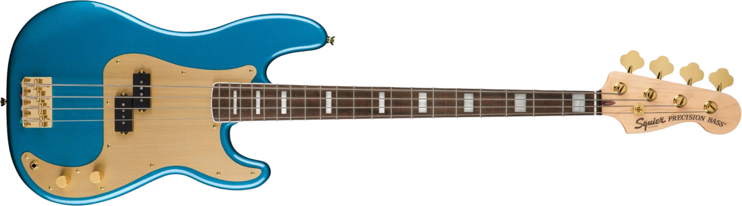 SQUIER by Fender 40th Anniversary Precision Bass®, Gold Edition Bass Guitar