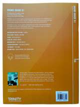 TRINITY Rock & Pop Drums Grade 1 Book From 2018