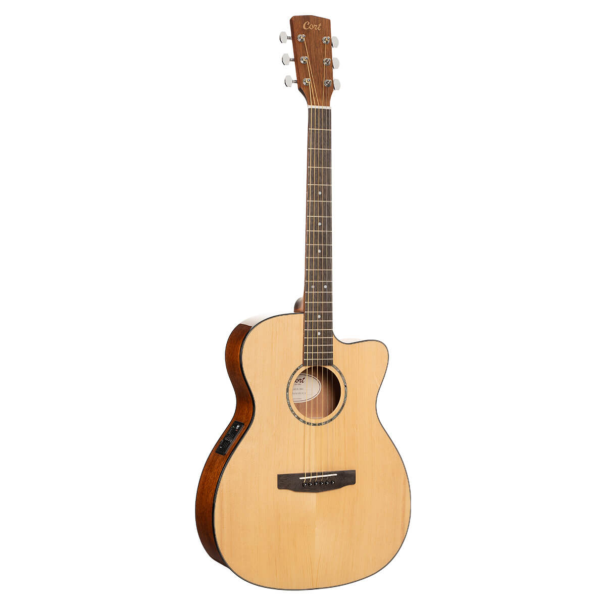 CORT L60CE Acoustic Electric Guitar – Natural with Bag