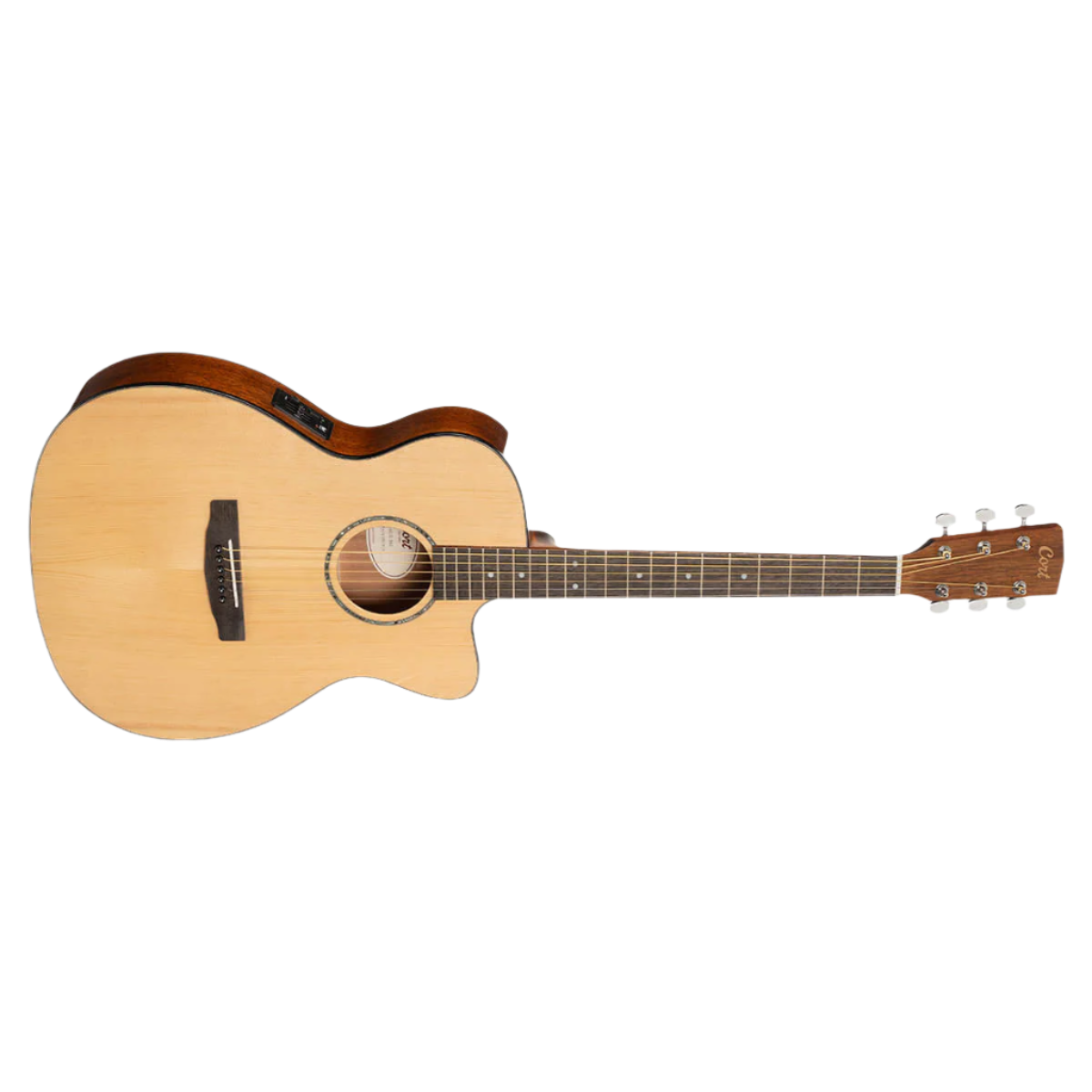 CORT L60CE Acoustic Electric Guitar – Natural with Bag