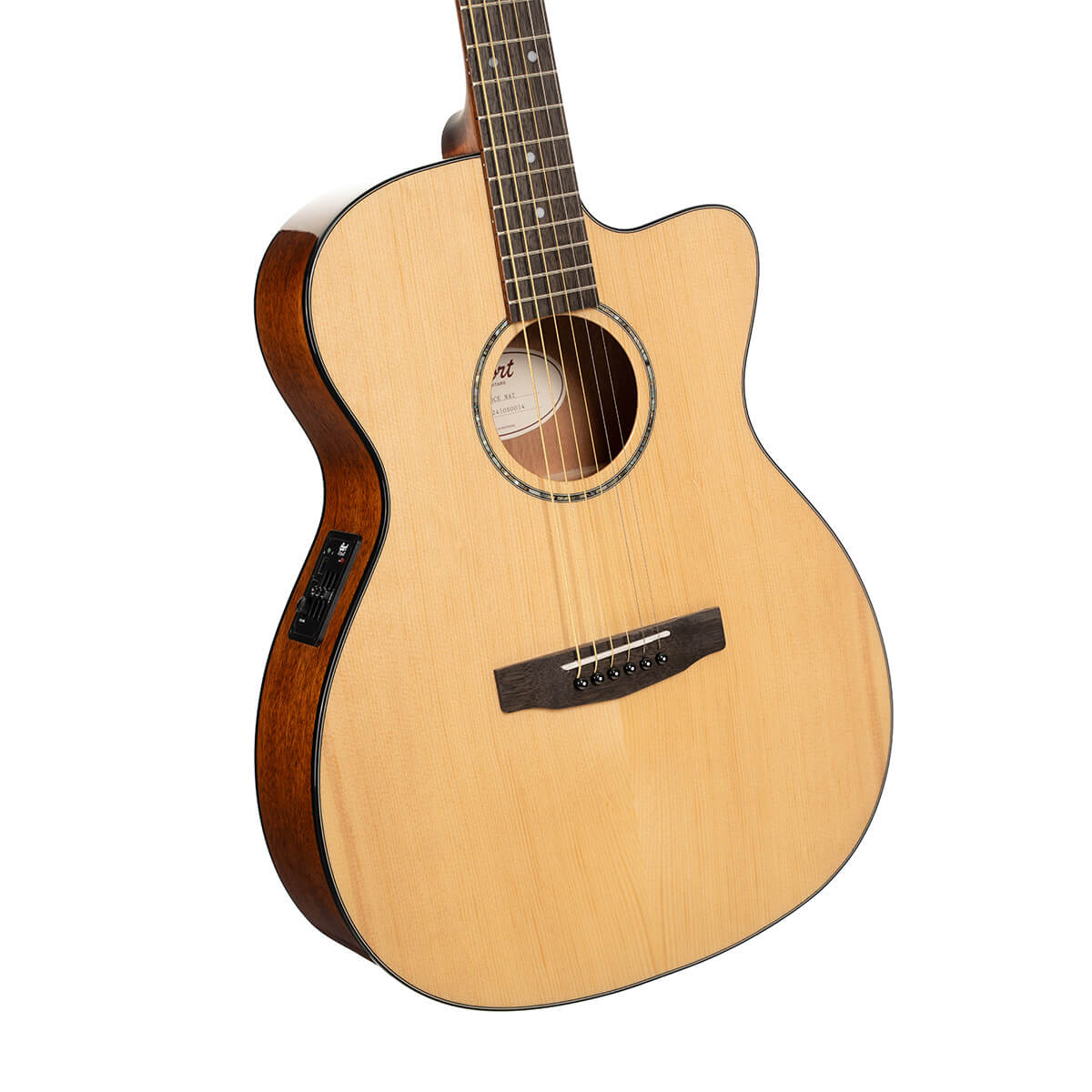 CORT L60CE Acoustic Electric Guitar – Natural with Bag