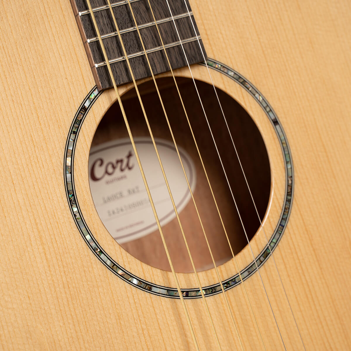 CORT L60CE Acoustic Electric Guitar – Natural with Bag
