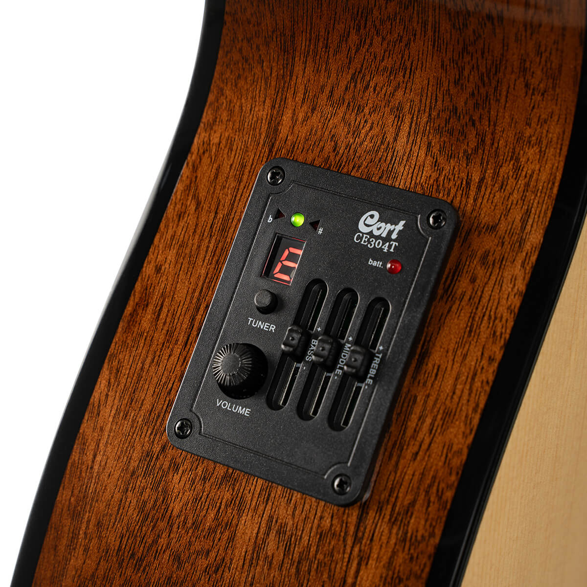 CORT L60CE Acoustic Electric Guitar – Natural with Bag